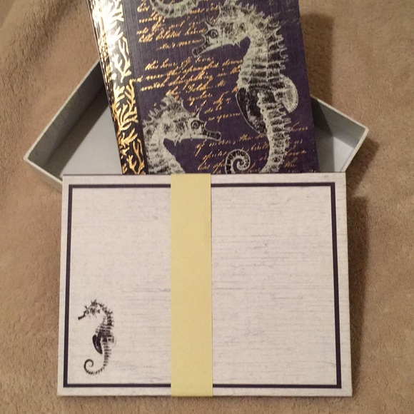 Ocean Treasure Boxed Note Card Set of 13 NWT Lang - Picture 8 of 10